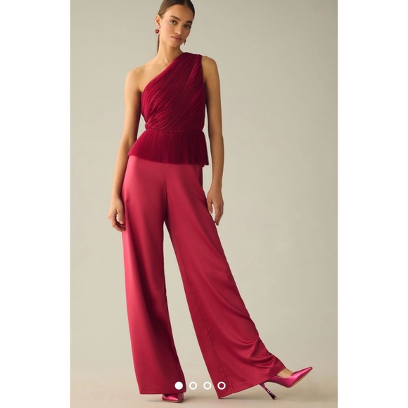 Anthropologie Pants - Anthropologie Hutch One Shoulder Jumpsuit